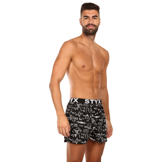 Boxer da uomo Styx arte sport gomma fisica (B1652)