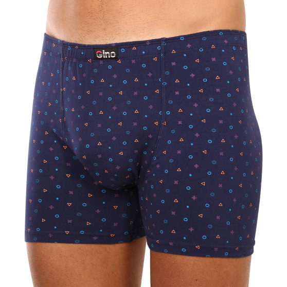 Boxer da uomo Gino blu scuro (74149)