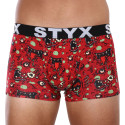 Boxer da uomo Styx arte sport gomma oversize zombie (R1451)