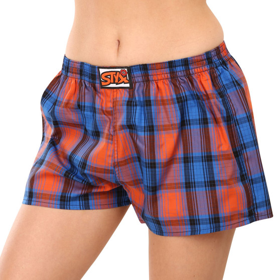 Boxer da donna Styx classici elasticizzati multicolore (K1006)