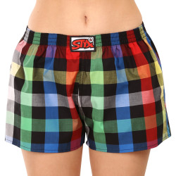 Boxer da donna Styx classici elasticizzati multicolore (K1012)