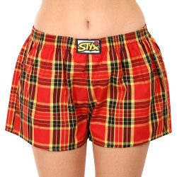 Boxer da donna Styx classici elasticizzati multicolore (K1014)