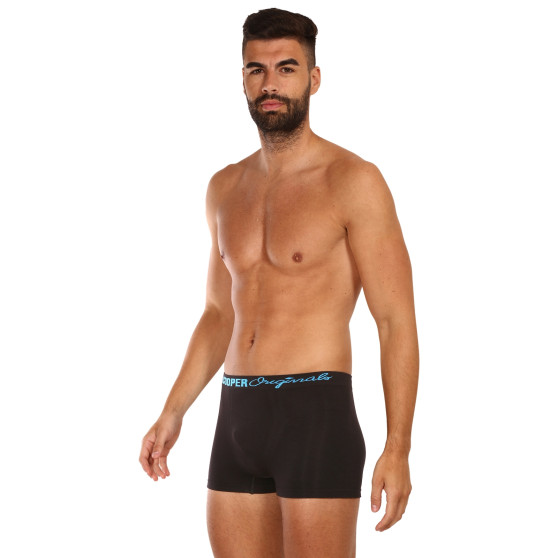 5PACK Lee Cooper Confezione danneggiata - boxer da uomo nero (LCU3200774A-1948355)