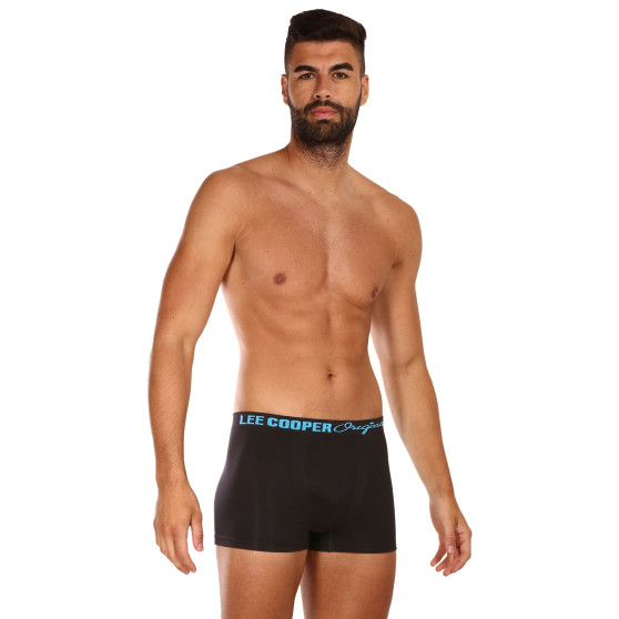 5PACK Lee Cooper Confezione danneggiata - boxer da uomo nero (LCU3200774A-1948355)