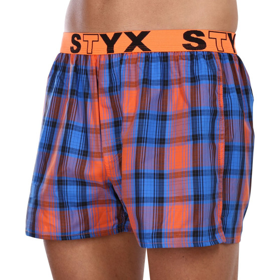 5PACK Boxer da uomo Styx sport elastico multicolore (5B1067890)