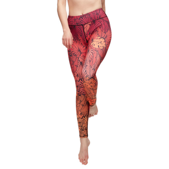 Leggings da donna allegri Dedoles fitness Foglie esotiche (D-W-AW-LGS-C-RP-1287)