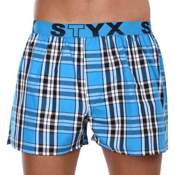 10PACK Boxer da uomo Styx sport gomma (10B101234567890)