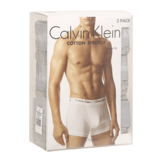 3PACK boxer uomo Calvin Klein grigio (U2662G-080)