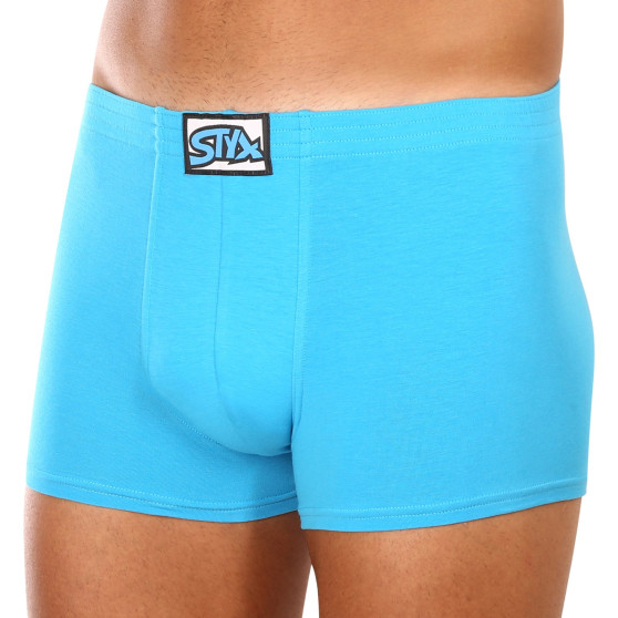 Boxer uomo Styx classic rubber light blue (Q1169)