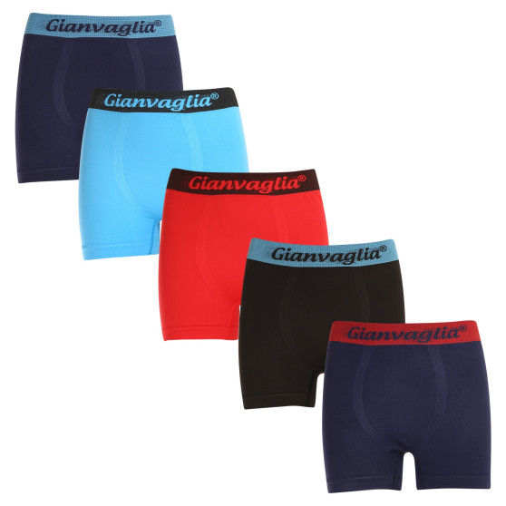 5PACK boxer per bambini Gianvaglia multicolore (9803)