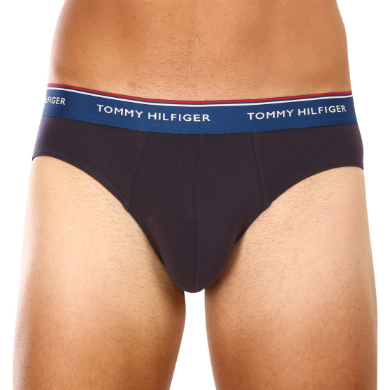 3PACK slip uomo Tommy Hilfiger blu scuro (UM0UM03119 0VX)