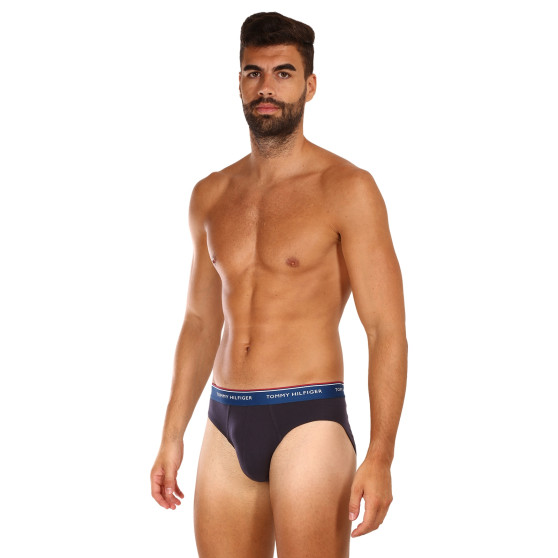 3PACK slip uomo Tommy Hilfiger blu scuro (UM0UM03119 0VX)