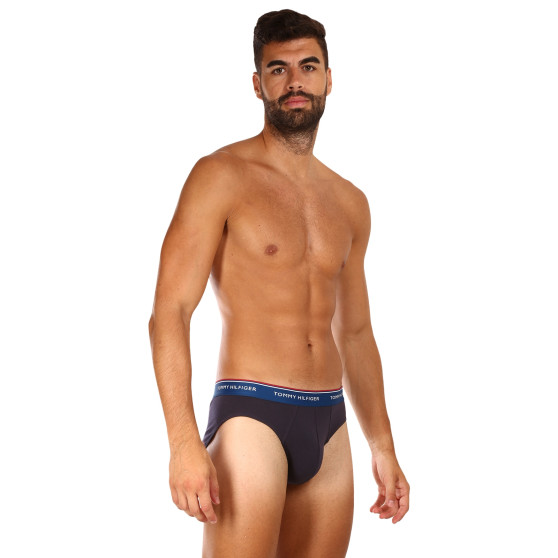 3PACK slip uomo Tommy Hilfiger blu scuro (UM0UM03119 0VX)