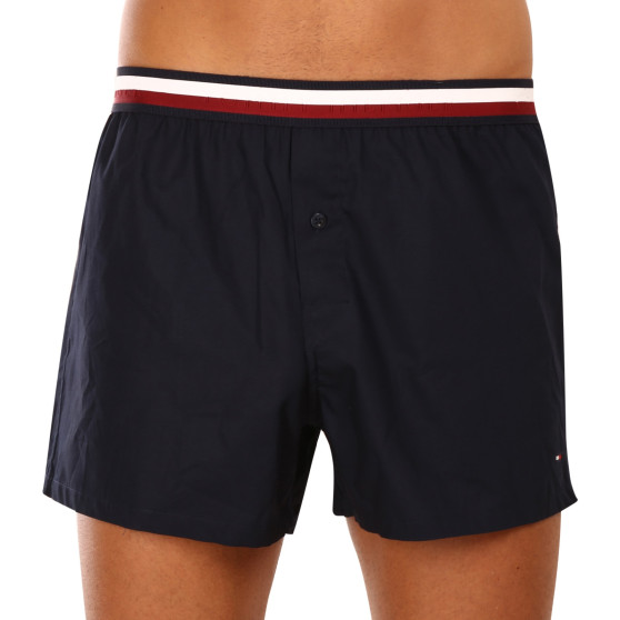 3PACK Boxer da uomo Tommy Hilfiger blu scuro (UM0UM03121 0XO)