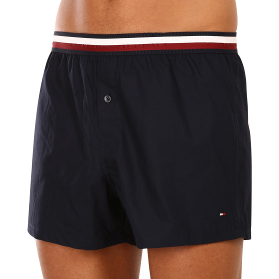 3PACK Boxer da uomo Tommy Hilfiger blu scuro (UM0UM03121 0XO)