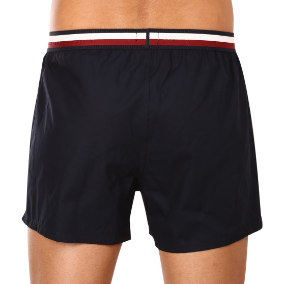 3PACK Boxer da uomo Tommy Hilfiger blu scuro (UM0UM03121 0XO)