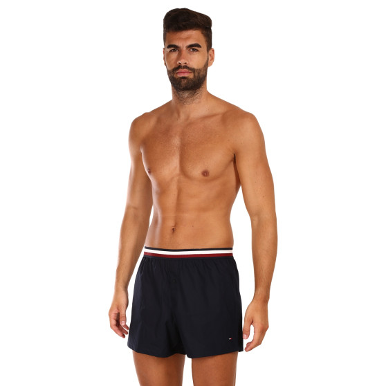 3PACK Boxer da uomo Tommy Hilfiger blu scuro (UM0UM03121 0XO)