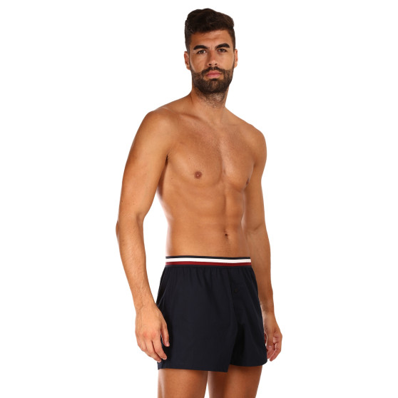 3PACK Boxer da uomo Tommy Hilfiger blu scuro (UM0UM03121 0XO)