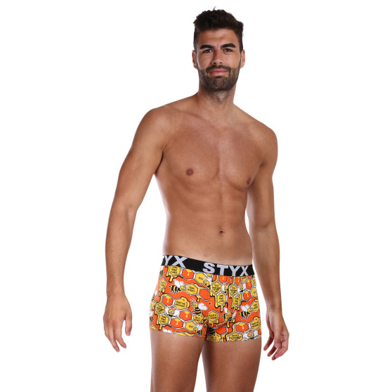 3PACK boxer uomo Styx art sport gomma multicolore (3G12914)