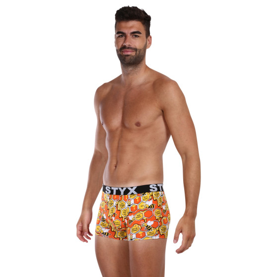 3PACK boxer uomo Styx art sport gomma multicolore (3G12914)