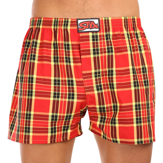 Boxer da uomo Styx classic elasticizzati multicolore (A1014)