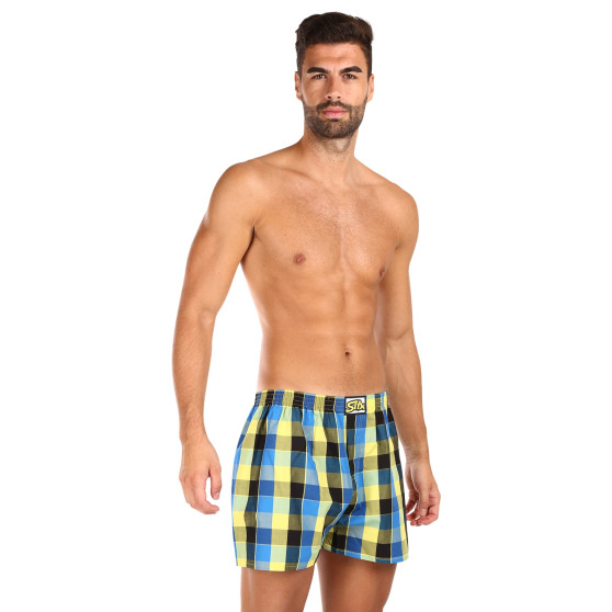 Boxer da uomo Styx classic elasticizzati multicolore (A1015)