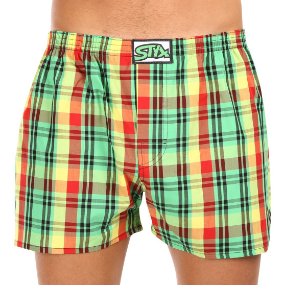 Boxer da uomo Styx classic elasticizzati multicolore (A1018)