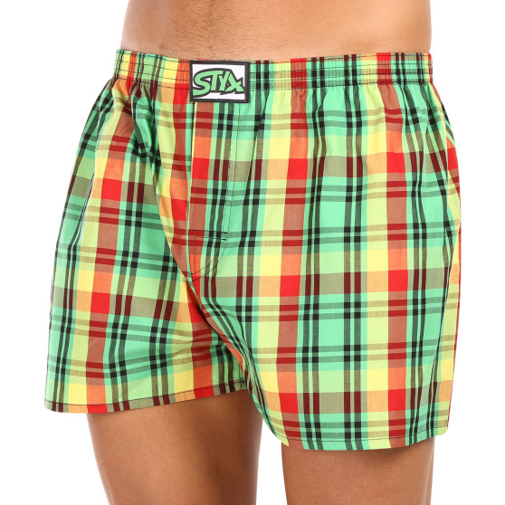 Boxer da uomo Styx classic elasticizzati multicolore (A1018)