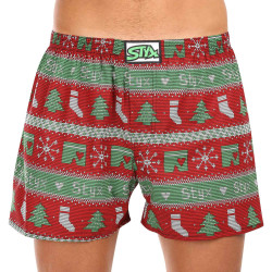 Boxer da uomo Styx arte classica elastica Natale a maglia (A1658)