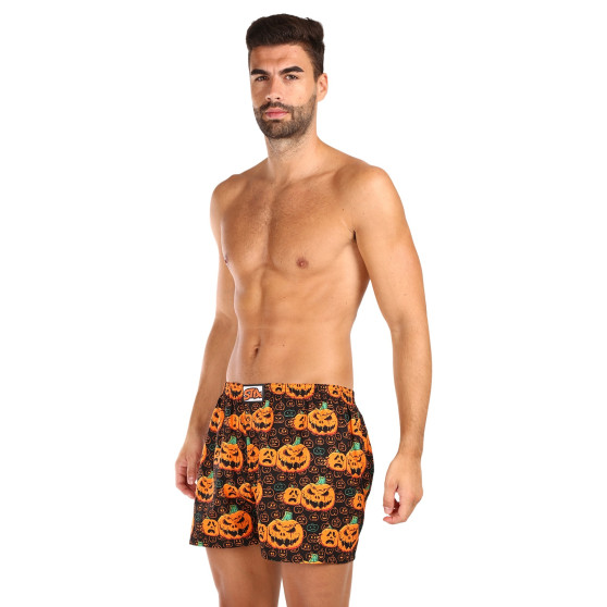 Boxer da uomo Styx arte classica zucca di Halloween in gomma (A1755)