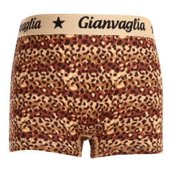 Boxer bambina con gamba Gianvaglia marrone (813)