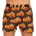 Boxer da uomo Styx arte sport gomma zucca Halloween (B1755)