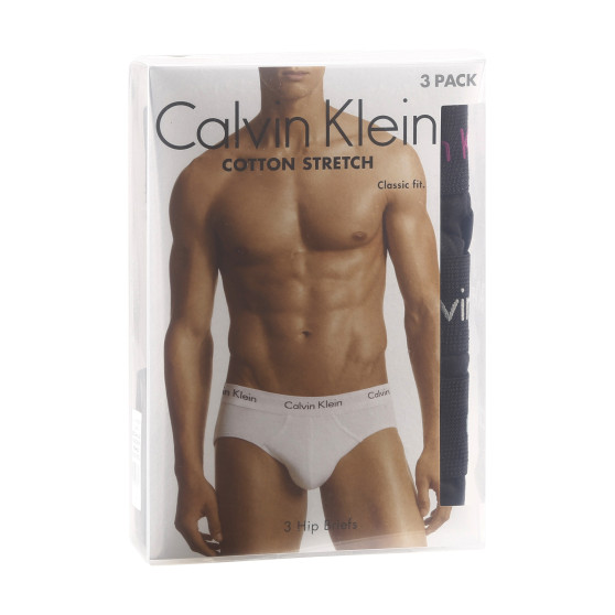 3PACK slip uomo Calvin Klein nero (U2661G-H50)