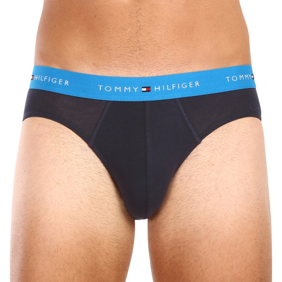 3PACK slip uomo Tommy Hilfiger blu scuro (UM0UM02904 0UE)