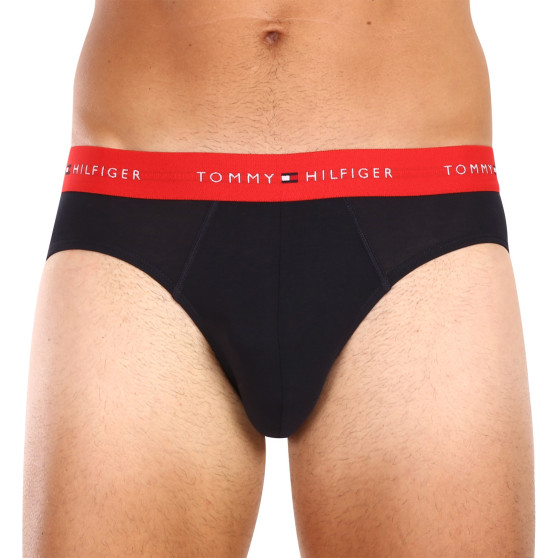 3PACK slip uomo Tommy Hilfiger blu scuro (UM0UM02904 0UE)