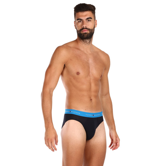 3PACK slip uomo Tommy Hilfiger blu scuro (UM0UM02904 0UE)