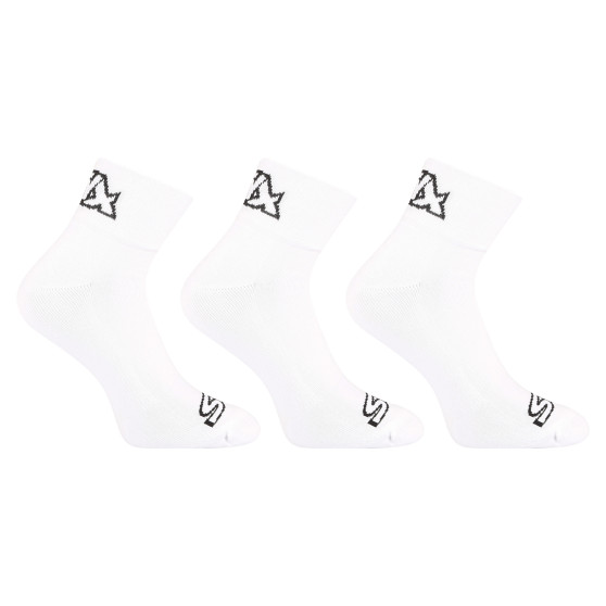 3PACK calzini Styx caviglia bianco (3HK1061)