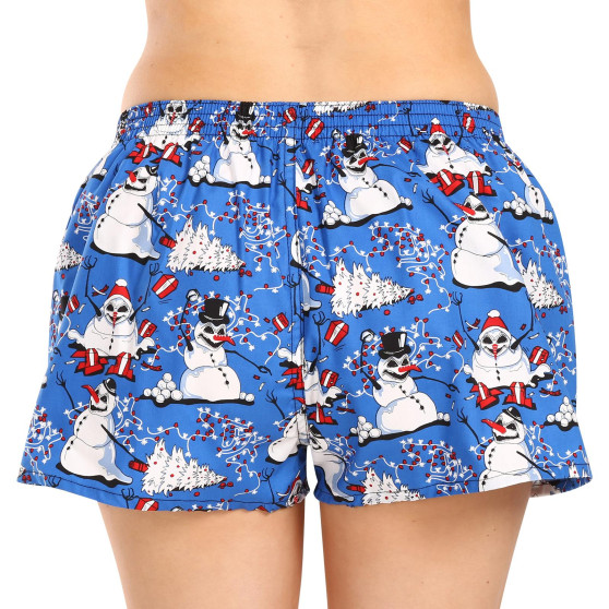 Boxer da donna Styx art classici pupazzi di neve natalizi in gomma (K1751)