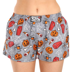 Boxer da donna Styx arte classica bara di Halloween in gomma (K1752)