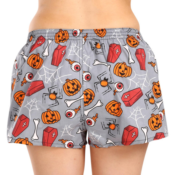 Boxer da donna Styx arte classica bara di Halloween in gomma (K1752)