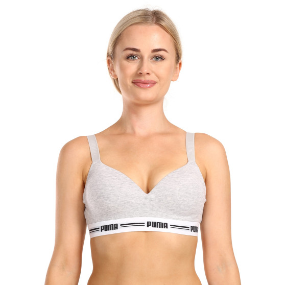 Reggiseno sportivo da donna Puma grigio (604024001 032)