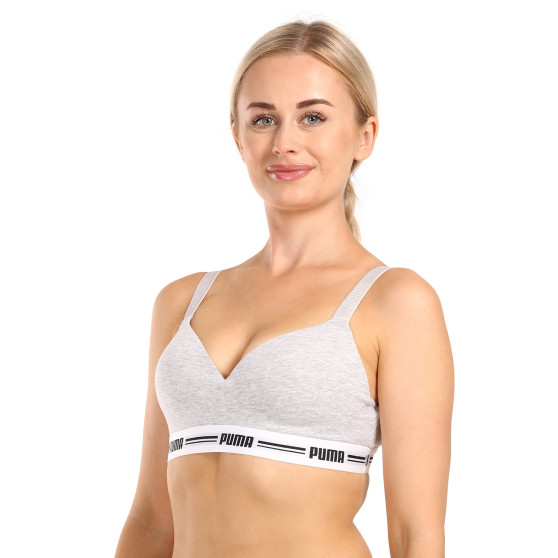 Reggiseno sportivo da donna Puma grigio (604024001 032)