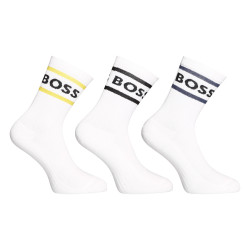 3PACK calzini BOSS high white (50469371 106)