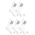 5PACK calzini Styx high white (5HV1061)