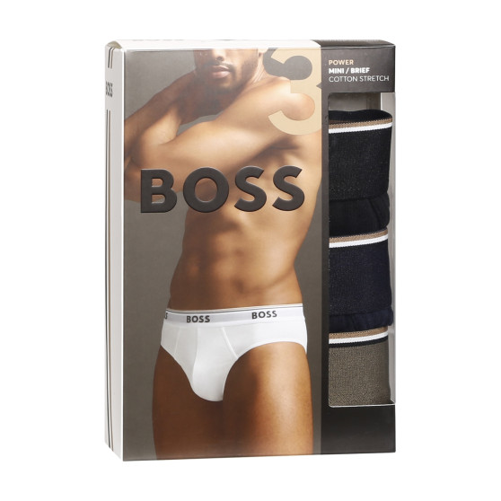 3PACK slip uomo BOSS multicolore (50499429 964)