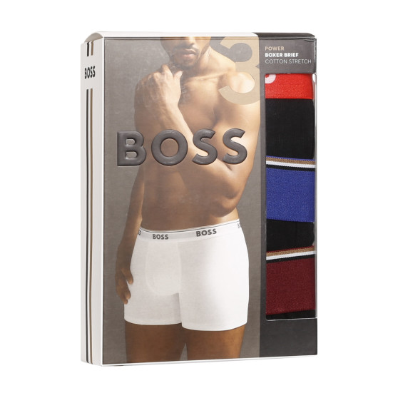 3PACK boxer da uomo BOSS nero (50499441 972)