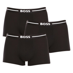 3PACK boxer da uomo BOSS nero (50510687 001)