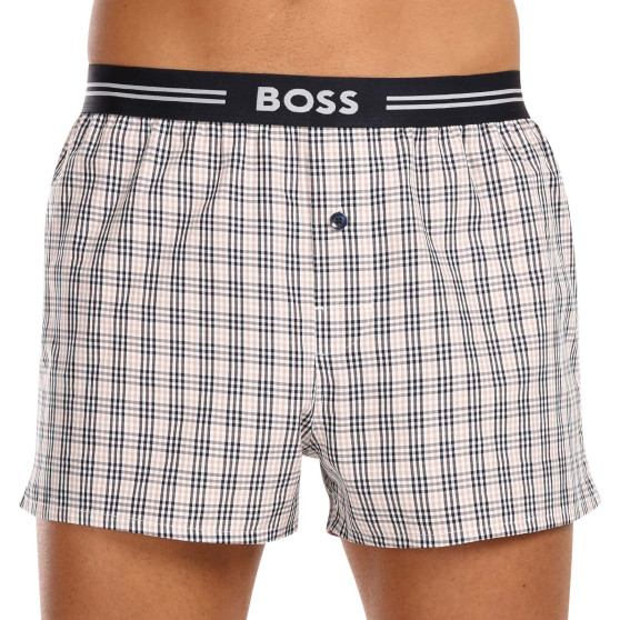 3PACK Boxer da uomo BOSS multicolore (50480034 275)