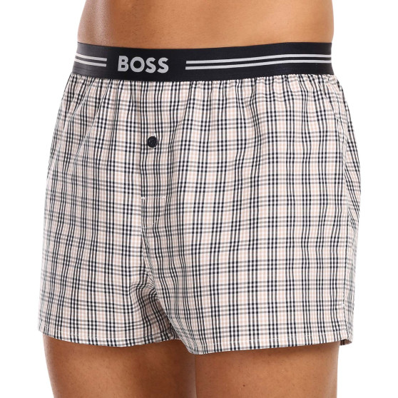 3PACK Boxer da uomo BOSS multicolore (50480034 275)