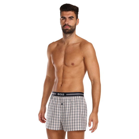 3PACK Boxer da uomo BOSS multicolore (50480034 275)